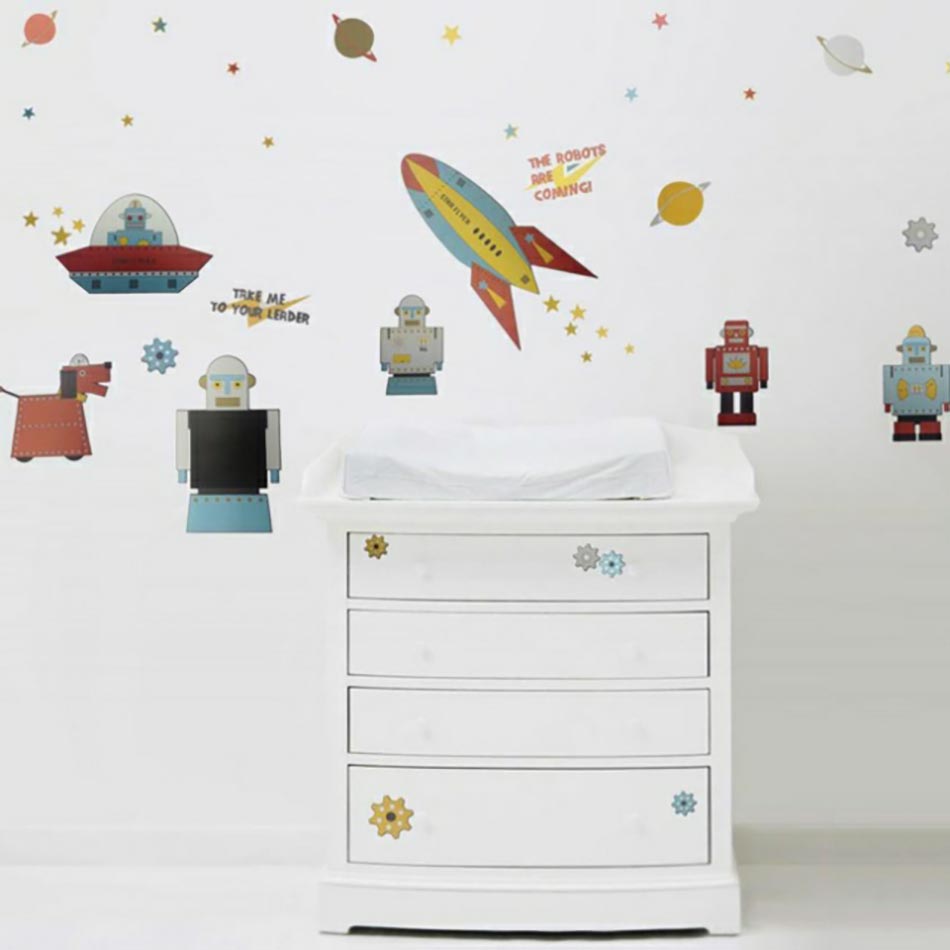 10 décoration avec stickers muraux spécial chambre bébé