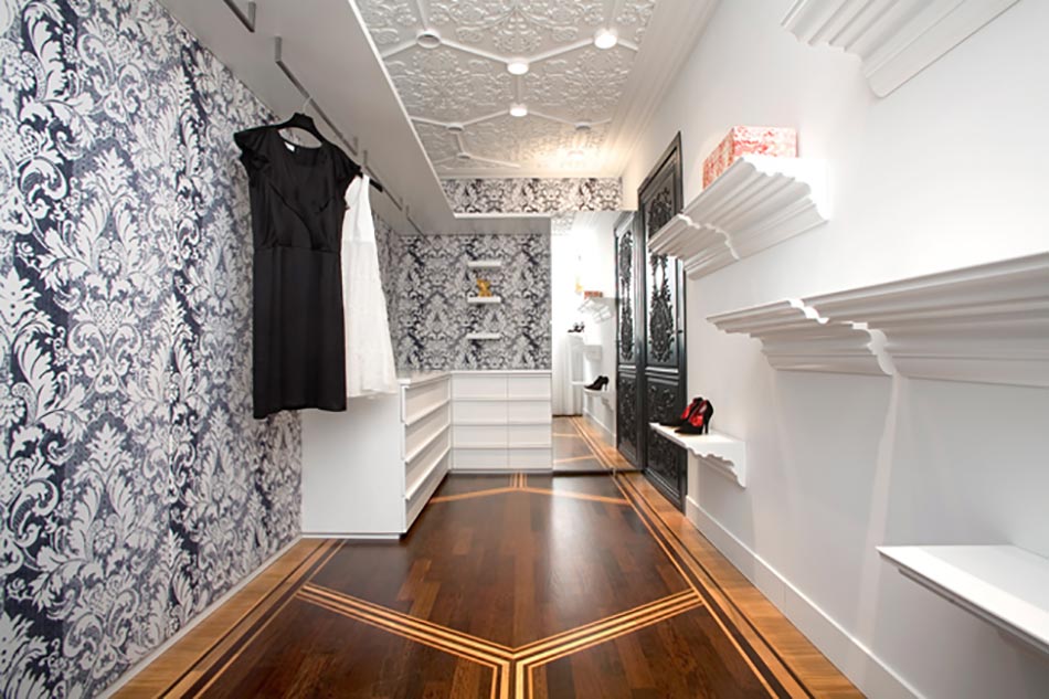 dressing spacieux de la maison de luxe par marcel wanders
