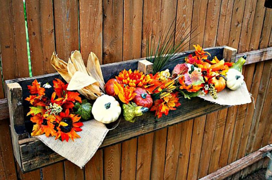 Palette pour mobilier de jardin