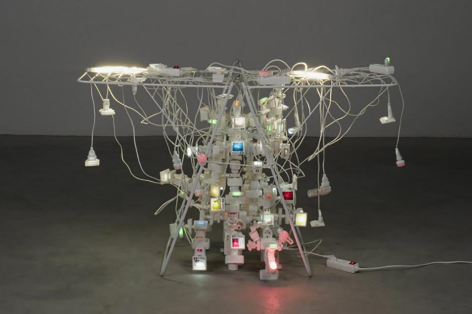 neoblanc œuvre d'art moderne par joana visconcelos