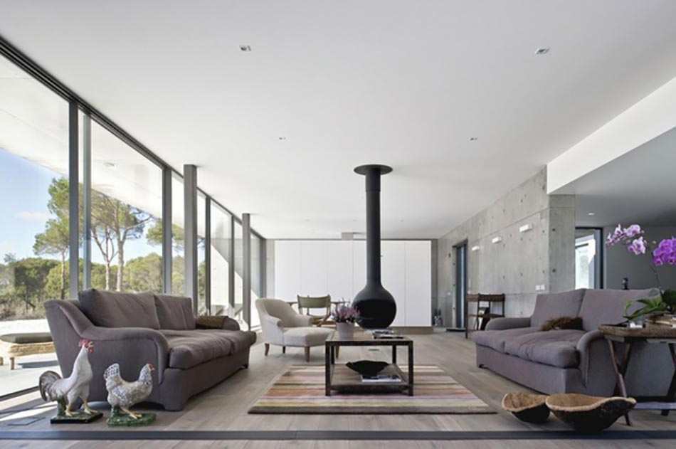 séjour au design contemporain