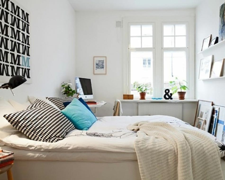 Décoration et design scandinave pour chambre à coucher