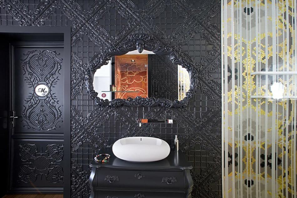 lavabon miroir maison de luxe amsterdam
