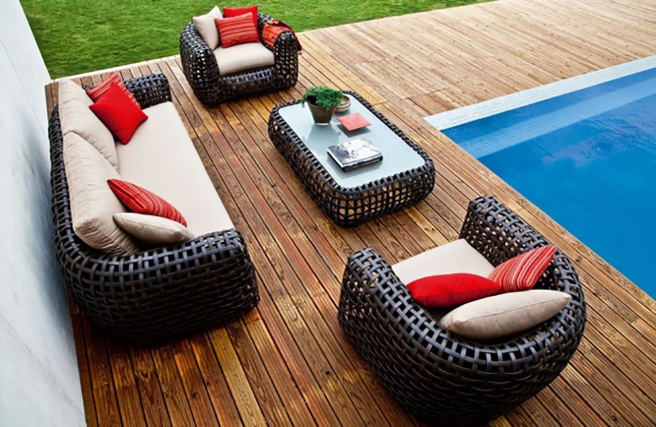 mobilier de design salon jardin