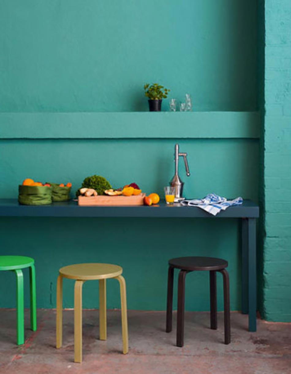 Espaces de rangements ouverts pour la cuisine