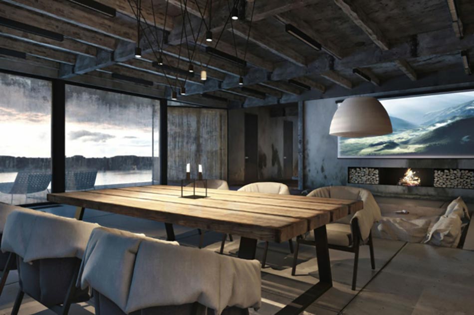 maison design style industriel
