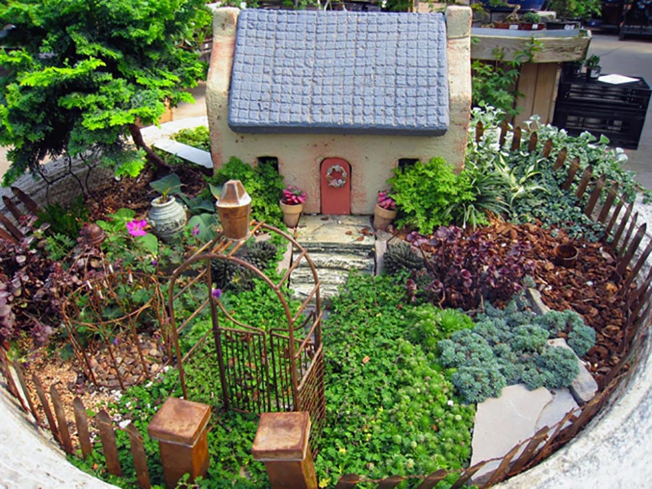 15 réaliser un joli mini jardin