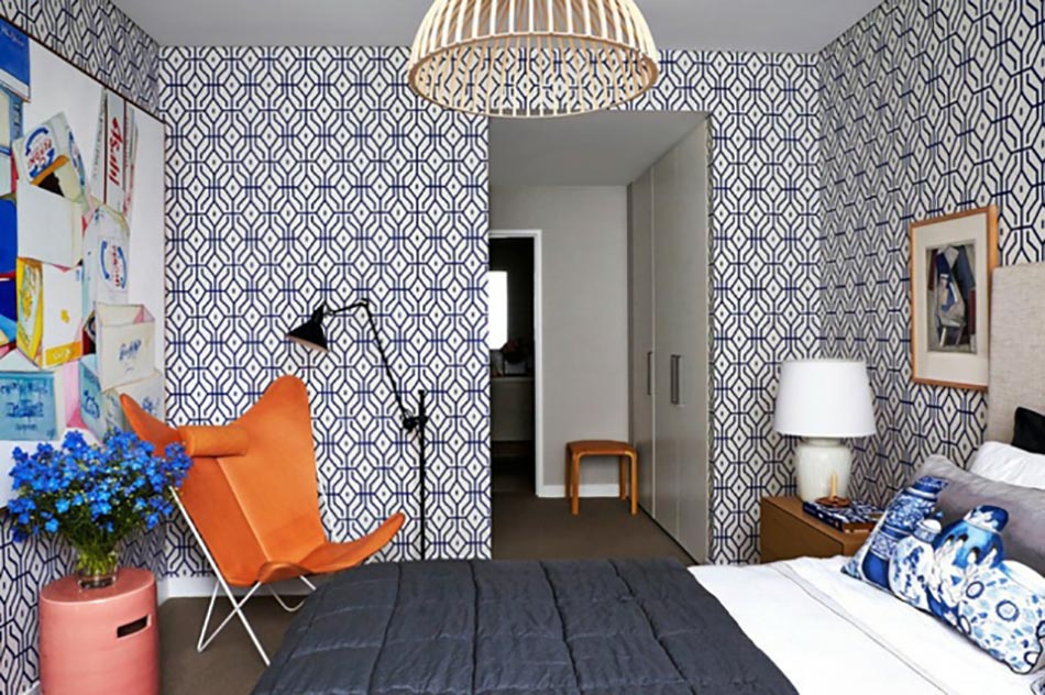 séjour du style art déco moderne
