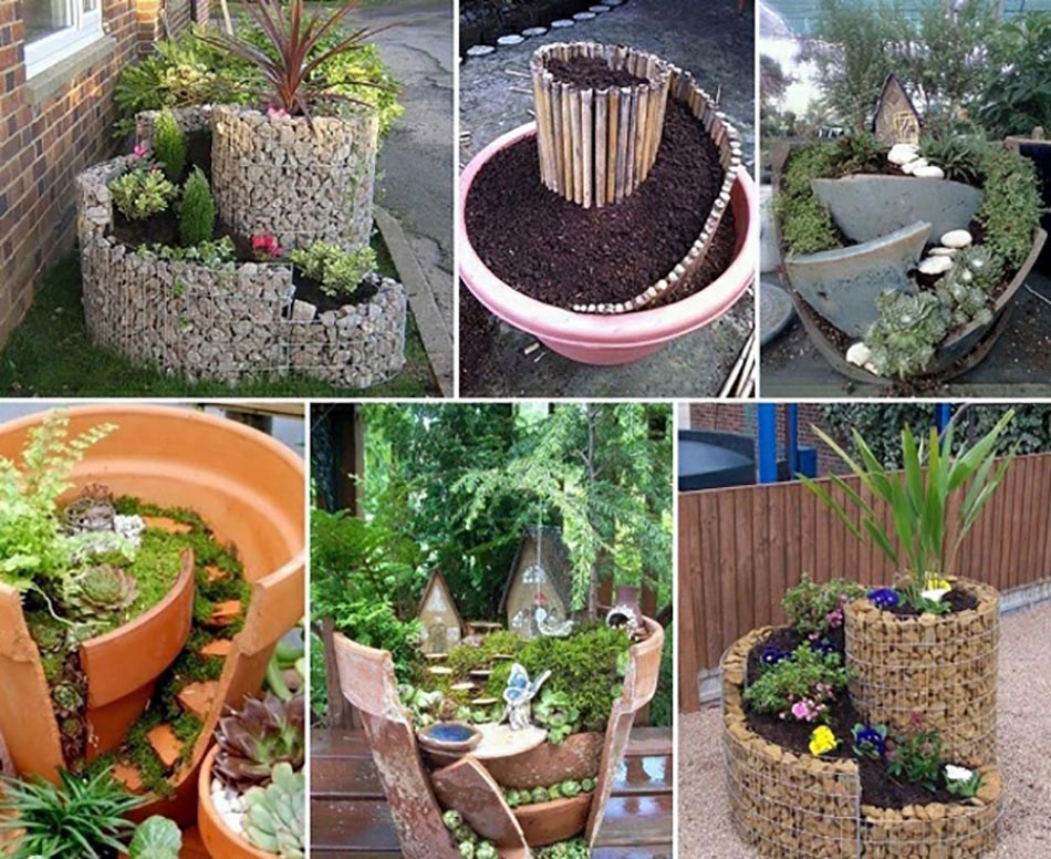 19 réaliser un joli mini jardin