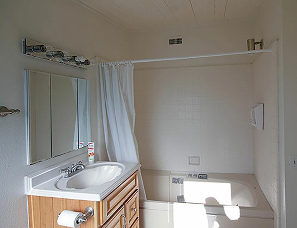 la salle de bain avant