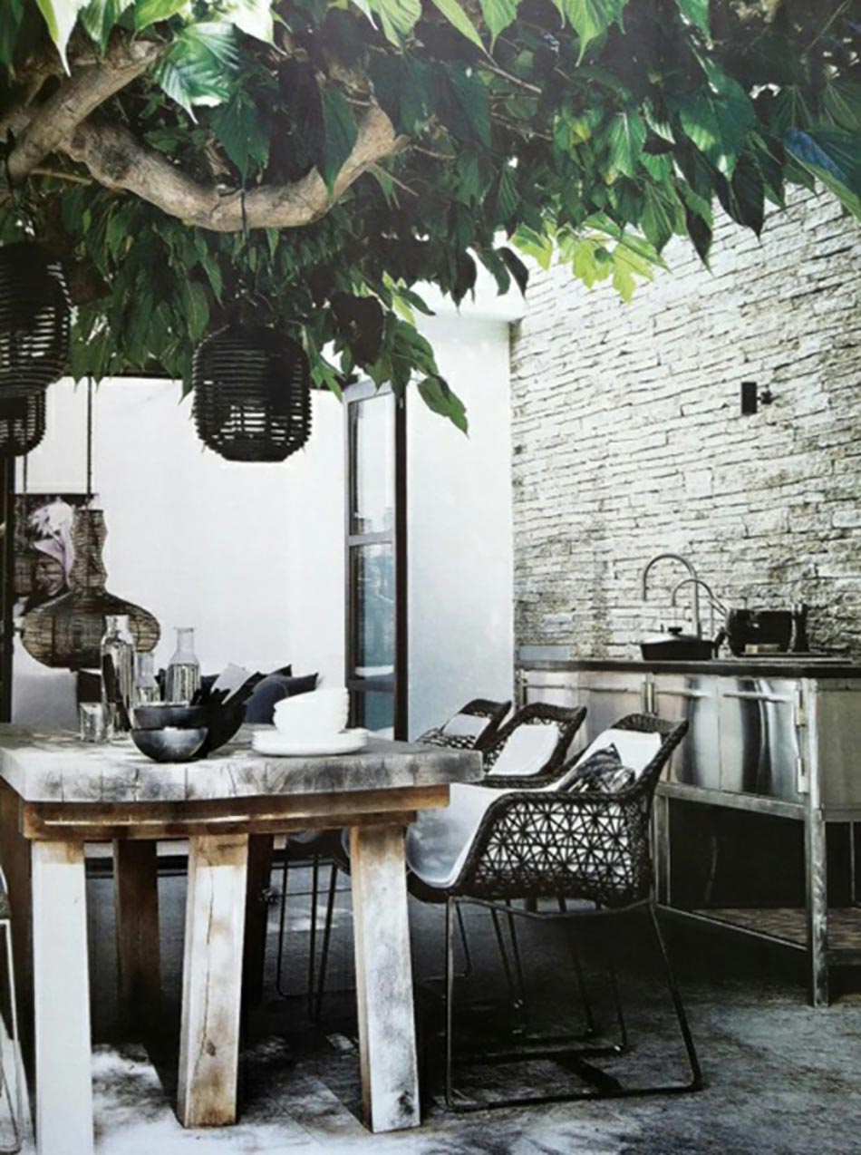 mobilier classe pour jardin