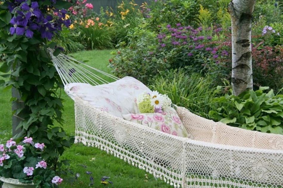 le mobilier de jardin déco le hamac