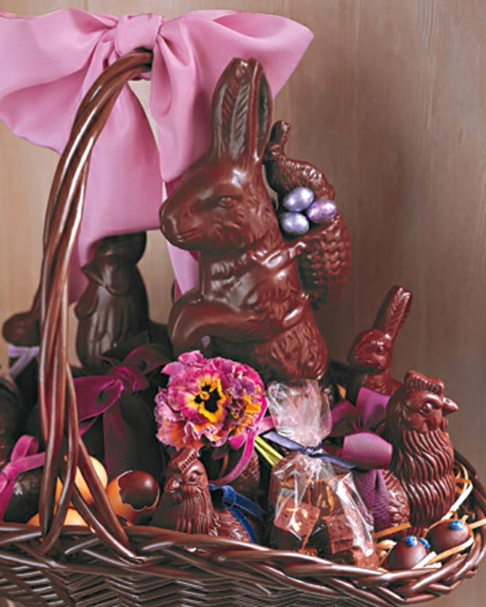 panier à œufs de Pâques