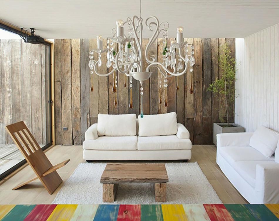 maison tout un bois multicolore