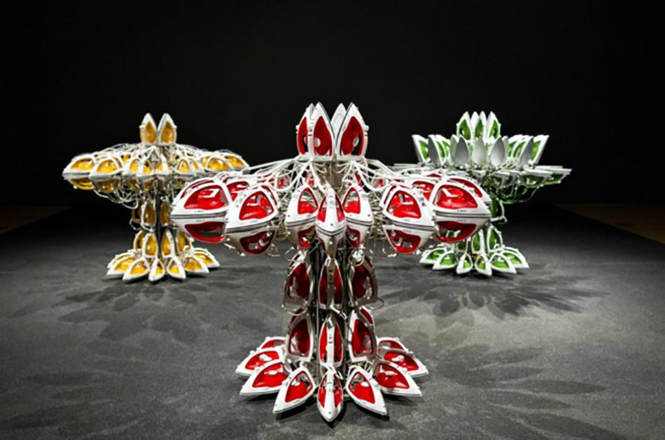œuvre d'art contemporain par joana vasconcelos