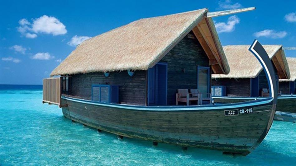 Les barques typiques pour les Maldives