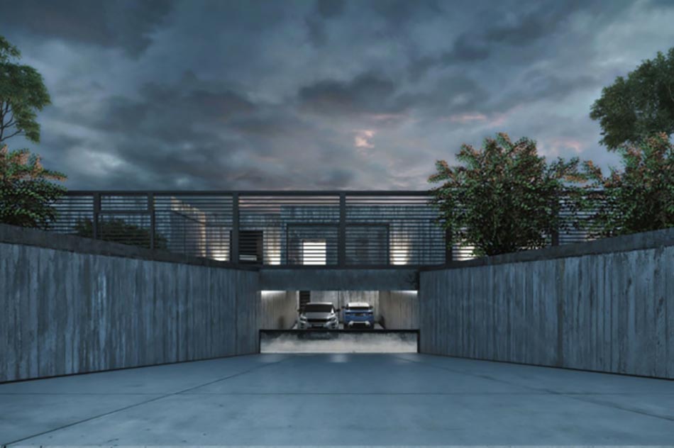 maison design style industriel