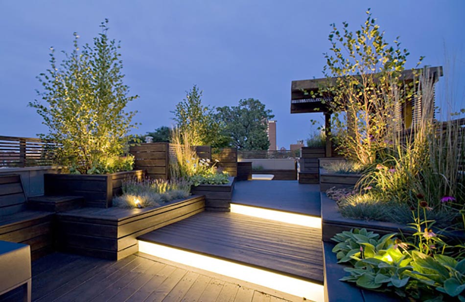 Luminaire jardin et espace outdoor coquet