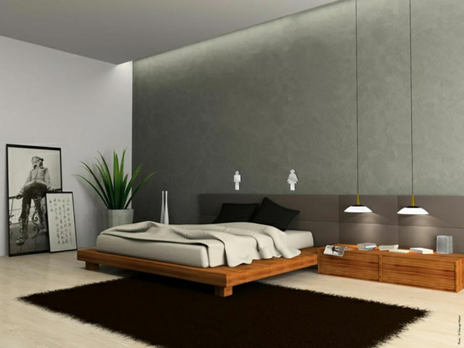 stickers muraux mur gris