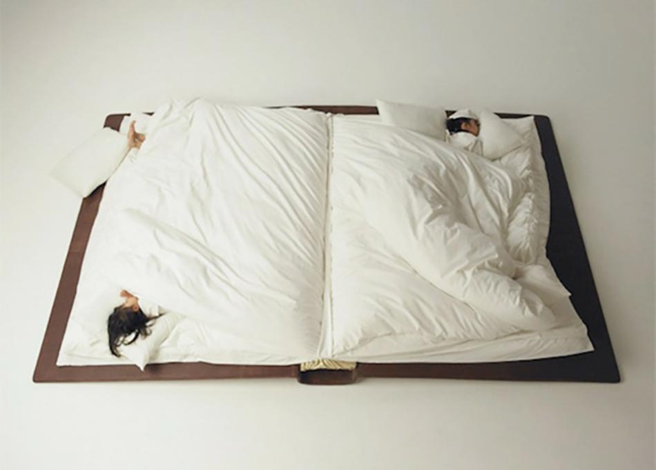 lit livre design japonais