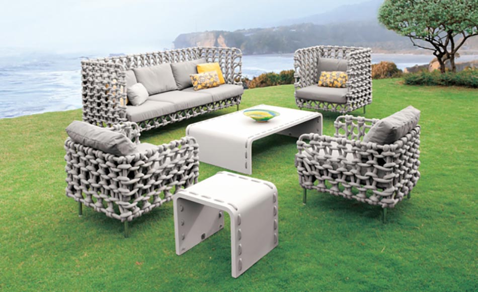 salon de jardin design original