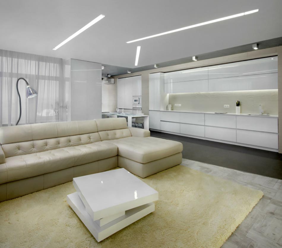 intérieur design luxe épuré minimaliste moderne