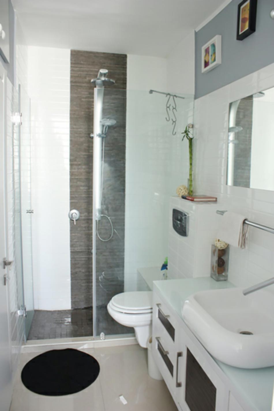 Après travaux la salle de bain