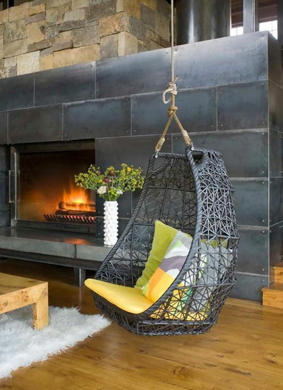 adulte design deco balançoire