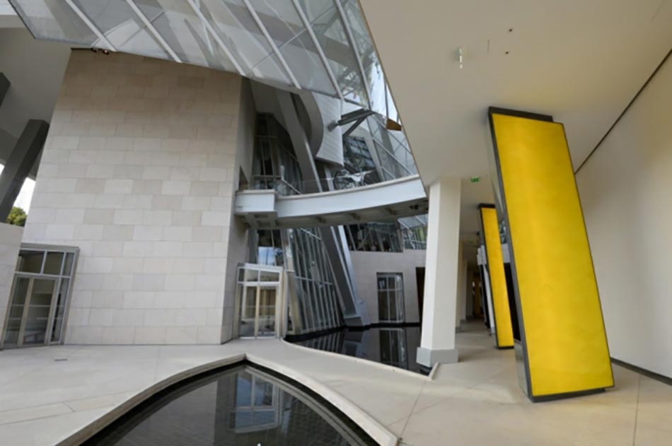 Architecture contemporaine créative siège Fondation Louis Vuitton
