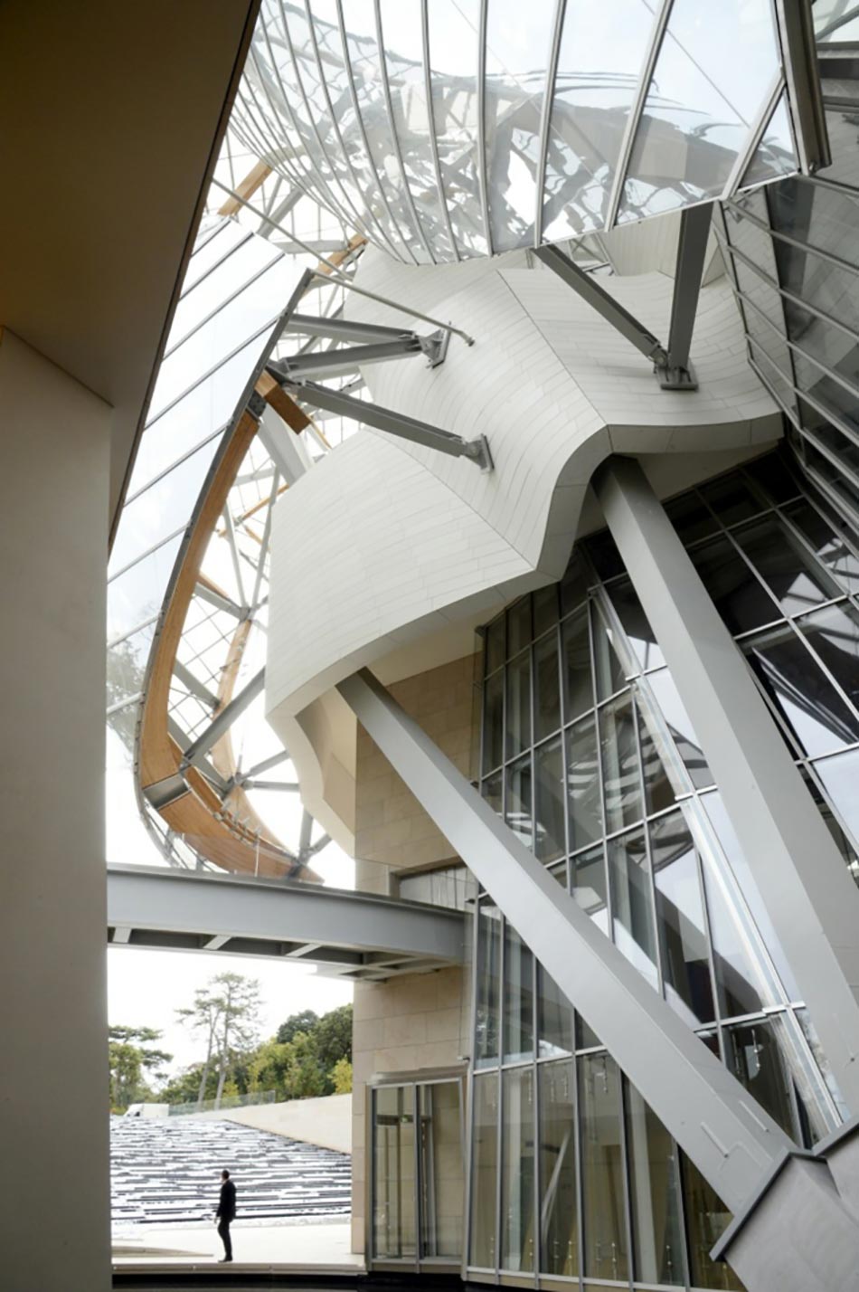 Bâtiment futuriste architecture contemporaine design