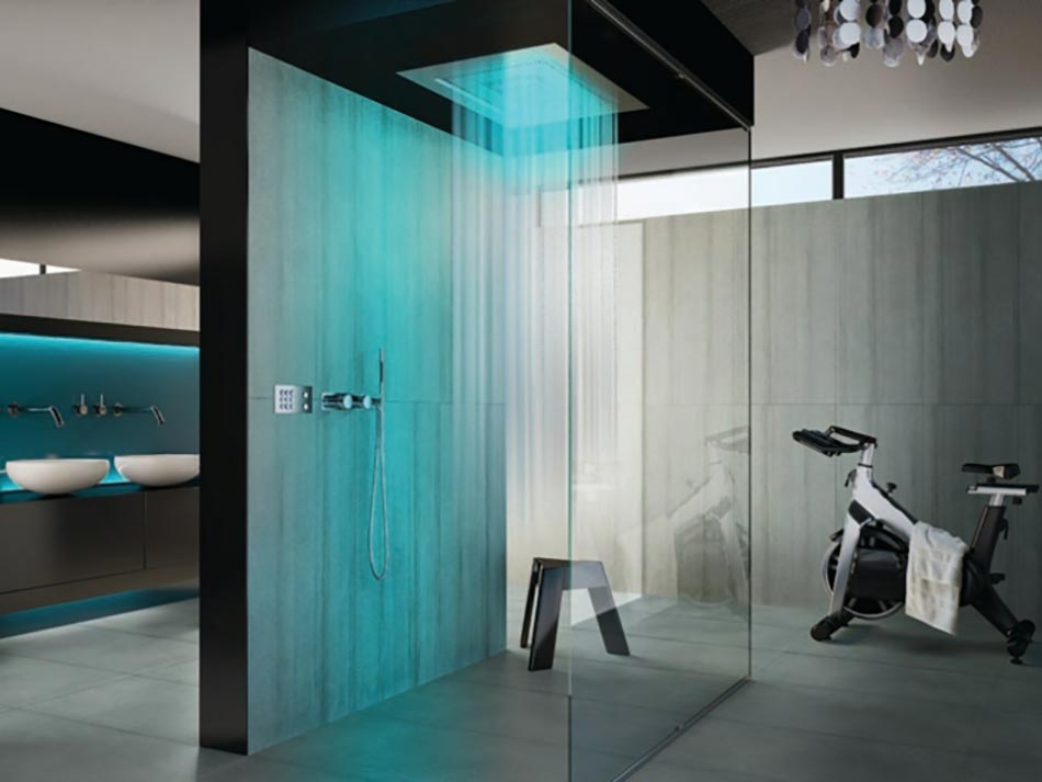 douche design contemporaine salle de bain moderne