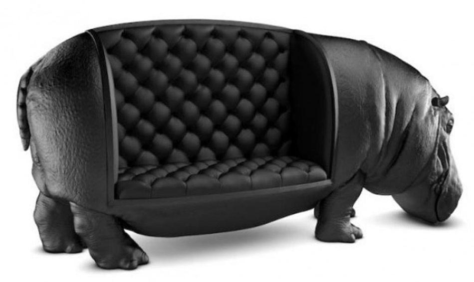 canapé assise originale designer chic