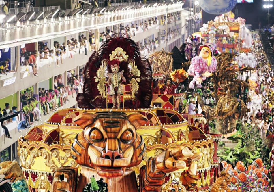 Carnaval de Rio de Janeiro à Brésil