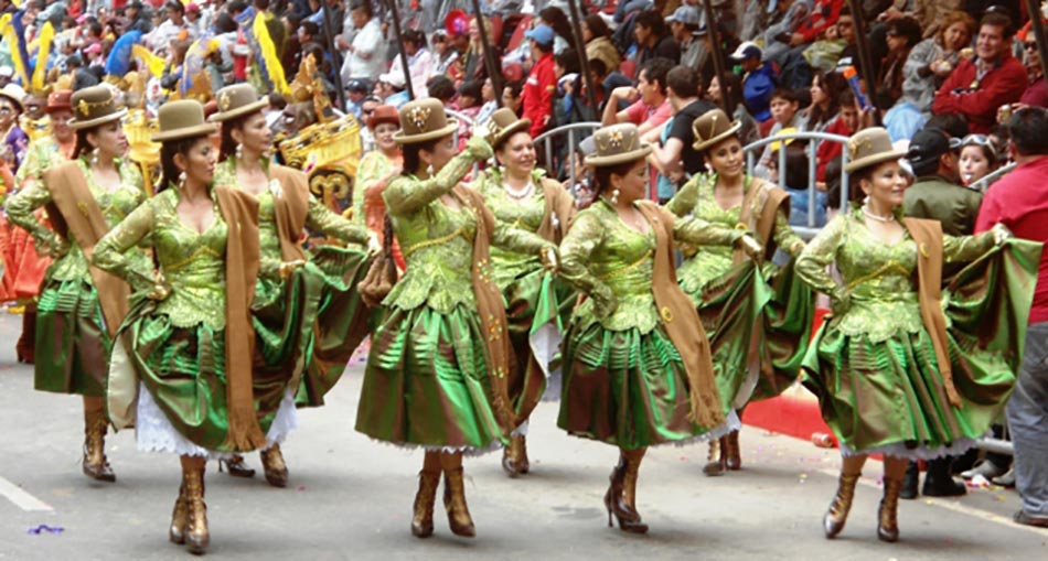 Le carnaval folklorique d'Oruro en Bolivie