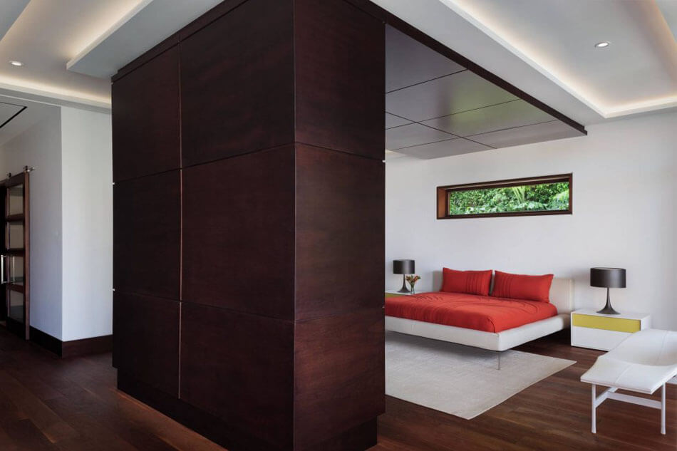 déco design minimaliste chambre à coucher luxe