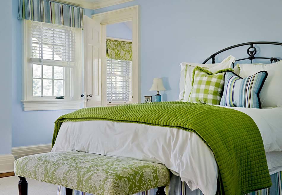 chambre d'amis déco design reposant