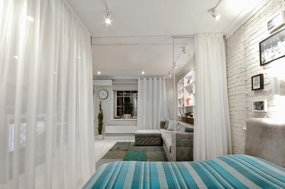 chambre aménagée petit appartement