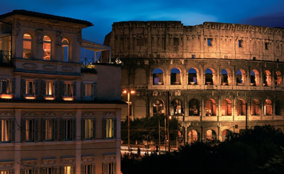 le colisée rome vacances romantiques