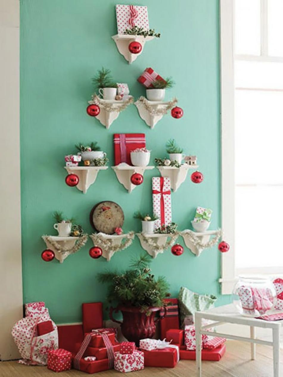 sapin mural panneau arbre de Noël créatif