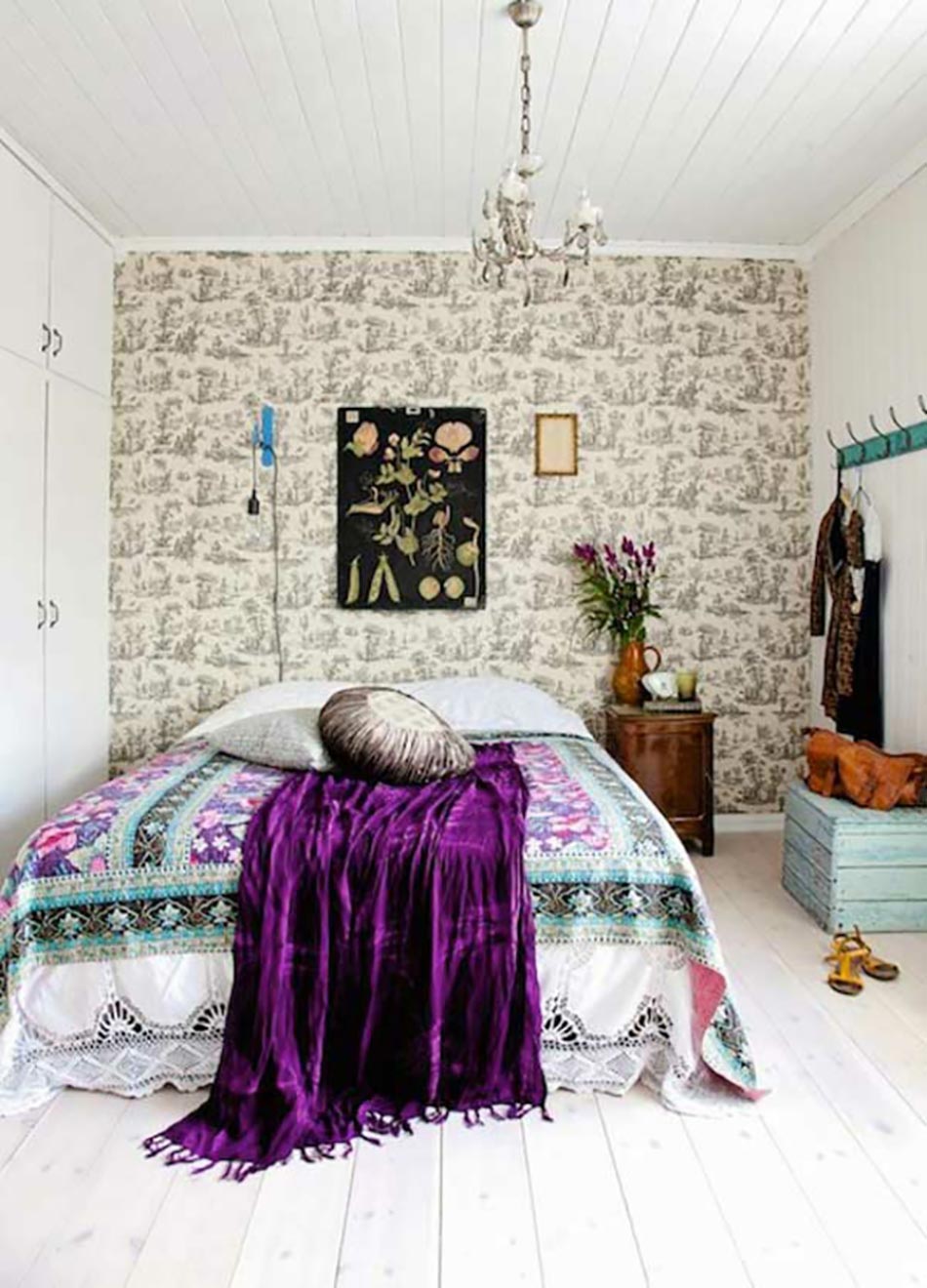 déco artistique pour chambre à coucher originale