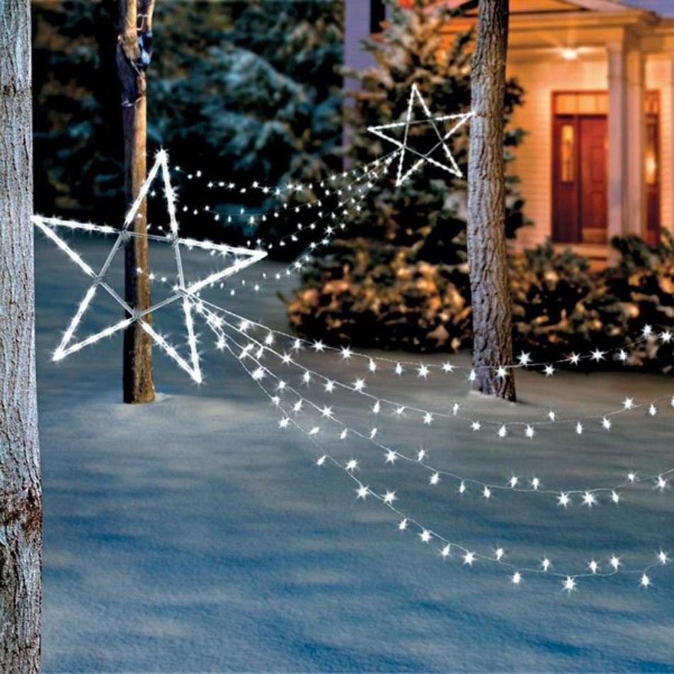 guirlande et ampoules pour décorer les espaces extérieurs maison