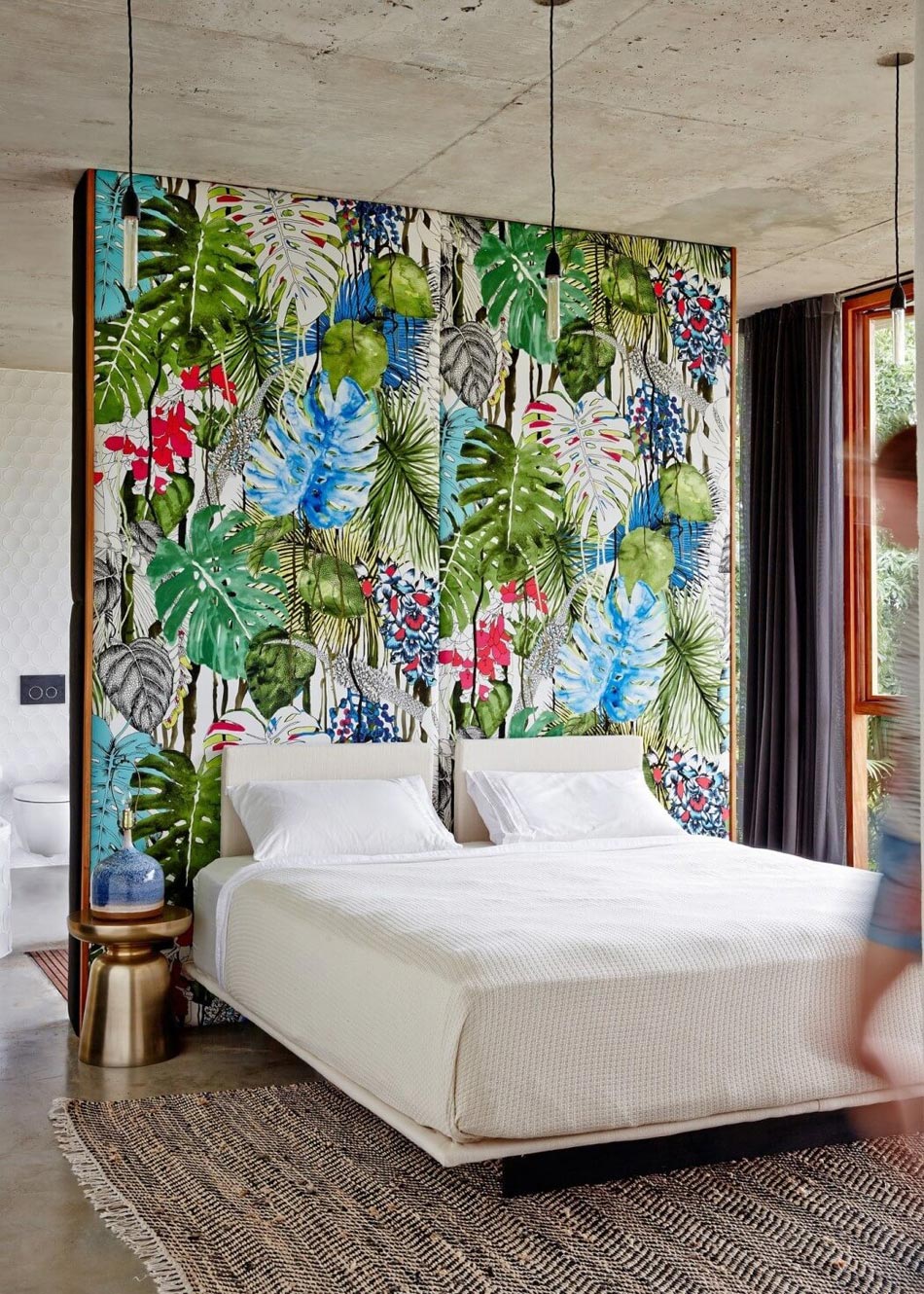 déco écolo chambre maison passive