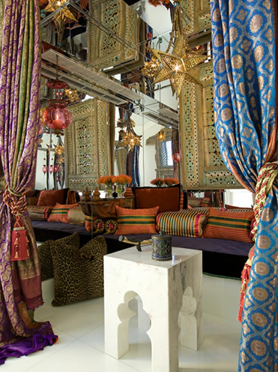 tissus déco maison influence orientales
