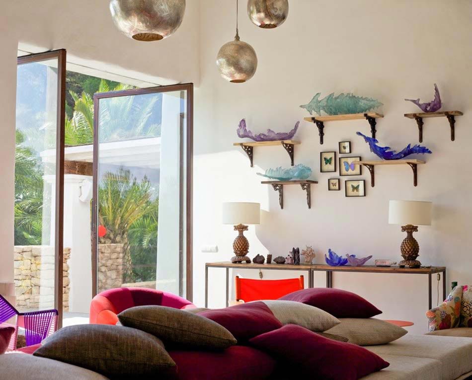 intérieur design déco éclectique résidence de luxe