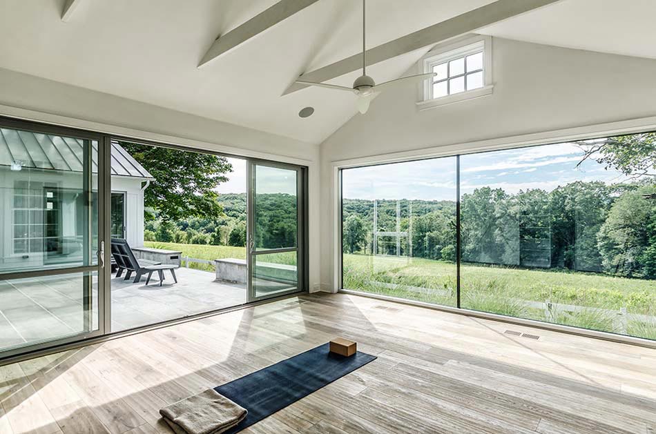 pratiquer yoga à la maison aménagement