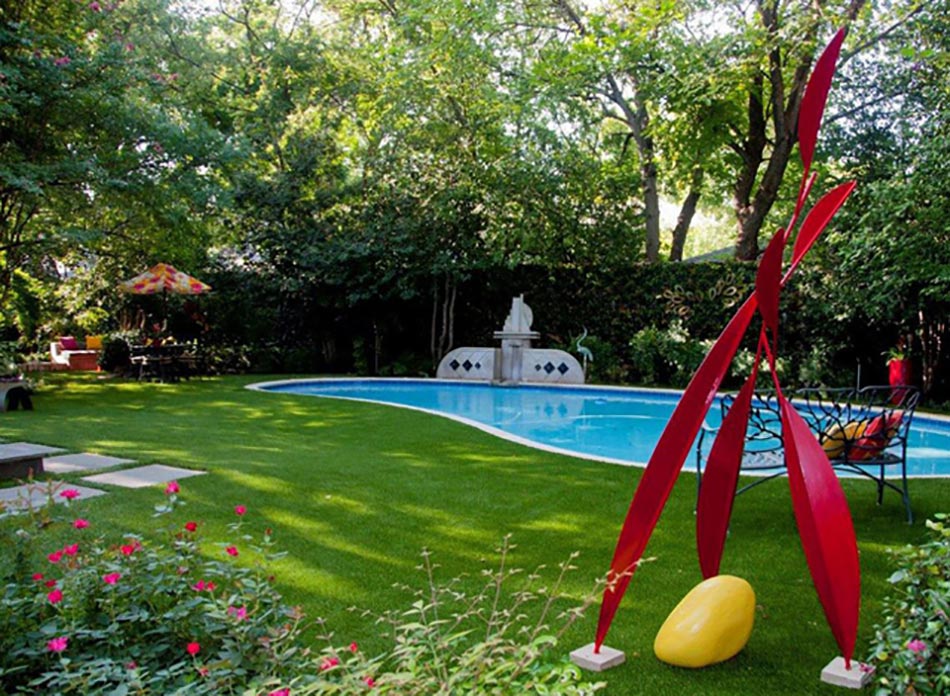 Piscine et meubles de jardin luxe