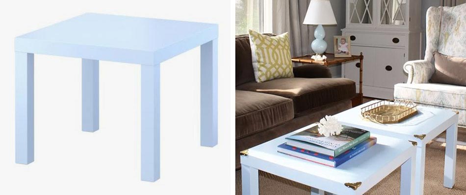 personnaliser le design table simple ikea