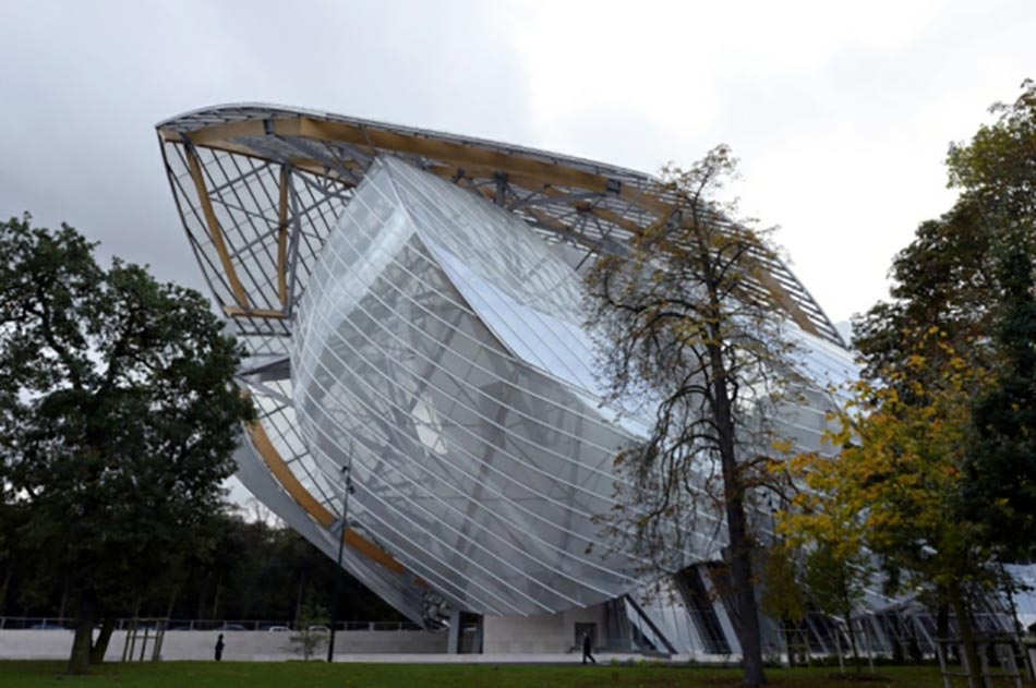 Bâtiment Fondation Louis Vuitton inauguration