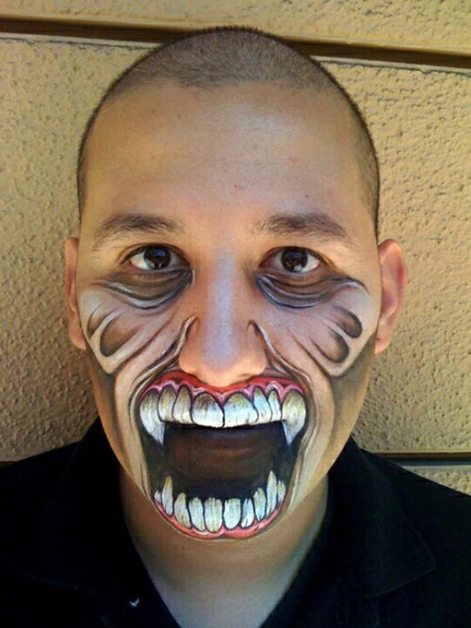 maquillage halloween homme source d'inspiration