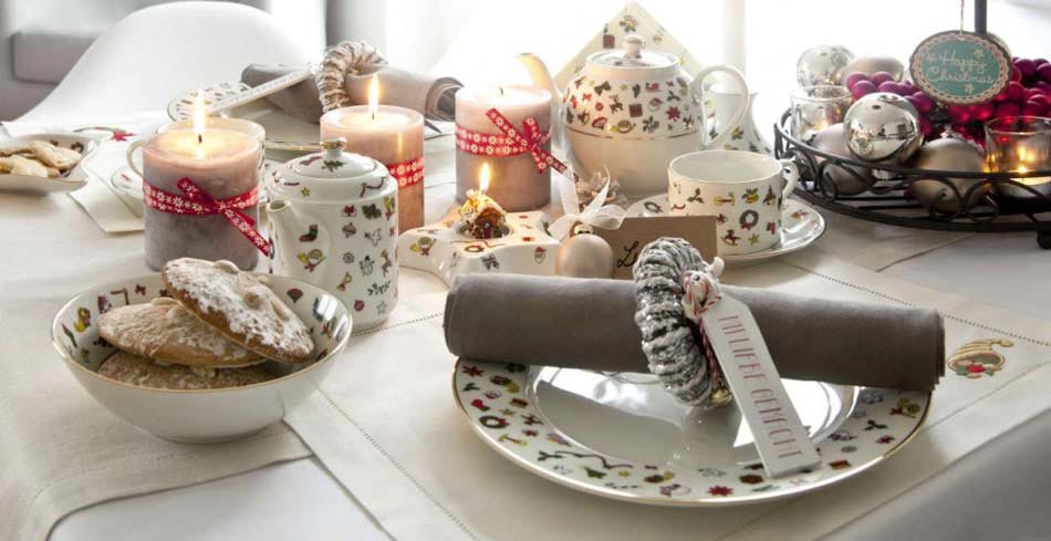 belle table pour repas de Noël